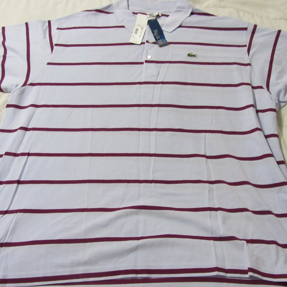 Lacoste Polo Shirt Short Sleeve Size 4XB 11R